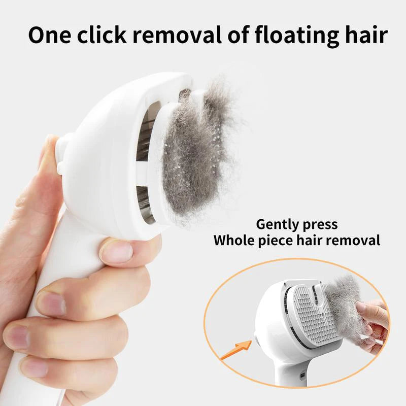 Steam Massage Brush for Dog and Cats